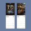 2027 wall calendar featuring London Covent Garden street photography
