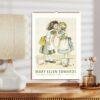 Mary Ellen Edwards 2027 wall calendar featuring vintage children illustration