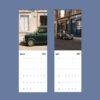 2027 wall calendar featuring classic Mini Cooper cars