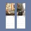 2027 wall calendar featuring classic Mini Cooper cars