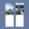 2027 wall calendar featuring kayaking and canoeing nature photography