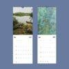 2027 wall calendar showing May and June nature photos