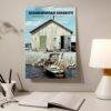 Scandinavian Serenity 2027 wall calendar hanging above desk