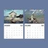 2027 wall calendar showing November and December pages