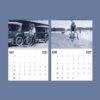 2027 wall calendar May and June vintage photos