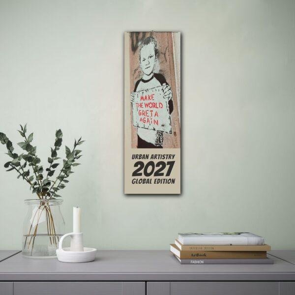 Urban Artistry 2027 Global Edition wall calendar with street art