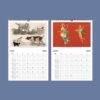 Two 2027 wall calendars showing May and June pages