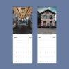 2027 wall calendar showing March and April abandoned places