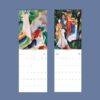 2027 wall calendar featuring August Macke expressionist paintings