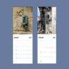 2027 wall calendar featuring graffiti-covered payphones worldwide