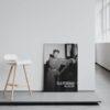 Ella Fitzgerald 1946 poster leaning against wall
