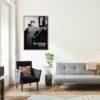 Framed Ella Fitzgerald 1946 photo print in living room